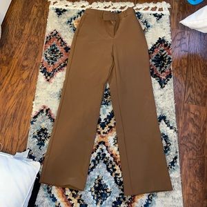 Brown dress pants